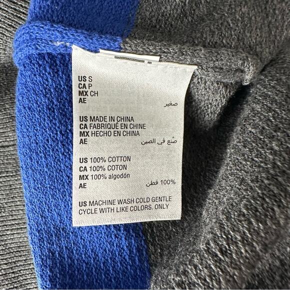 Club Room blue tone color block sweater Size S - Picture 5 of 9
